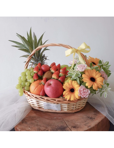 Cesta frutas campestre